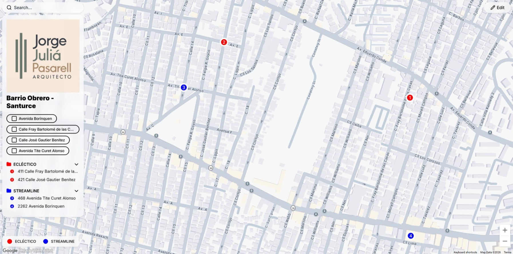 Comunidad Barrio Obrero - Atlist Facsimile