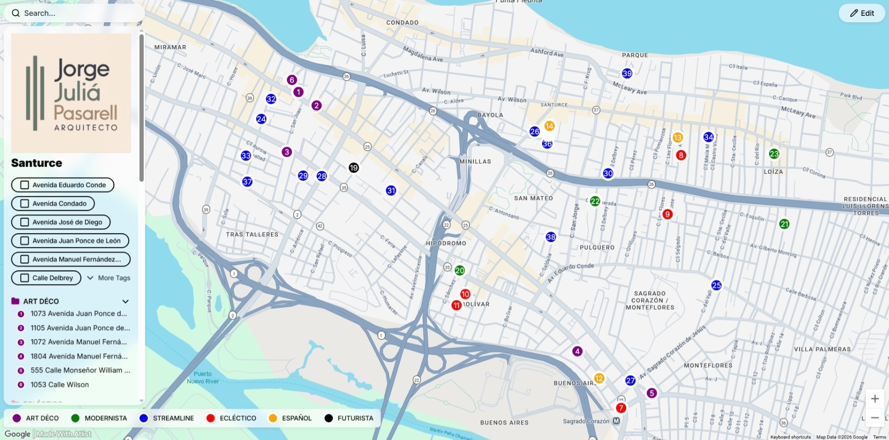 Santurce - Atlist Facsimile