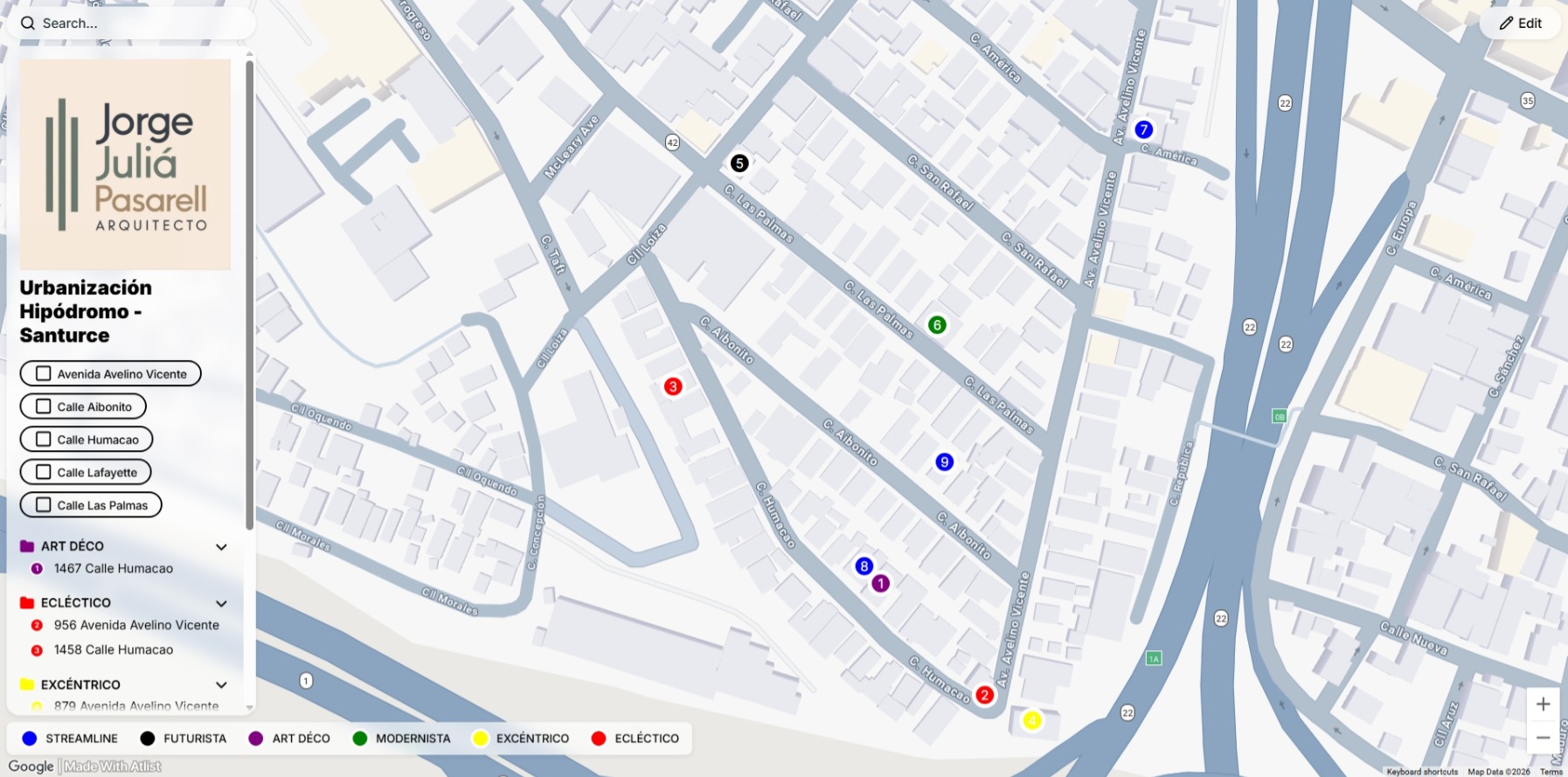 Urbanización Hipódromo - Atlist Facsimile