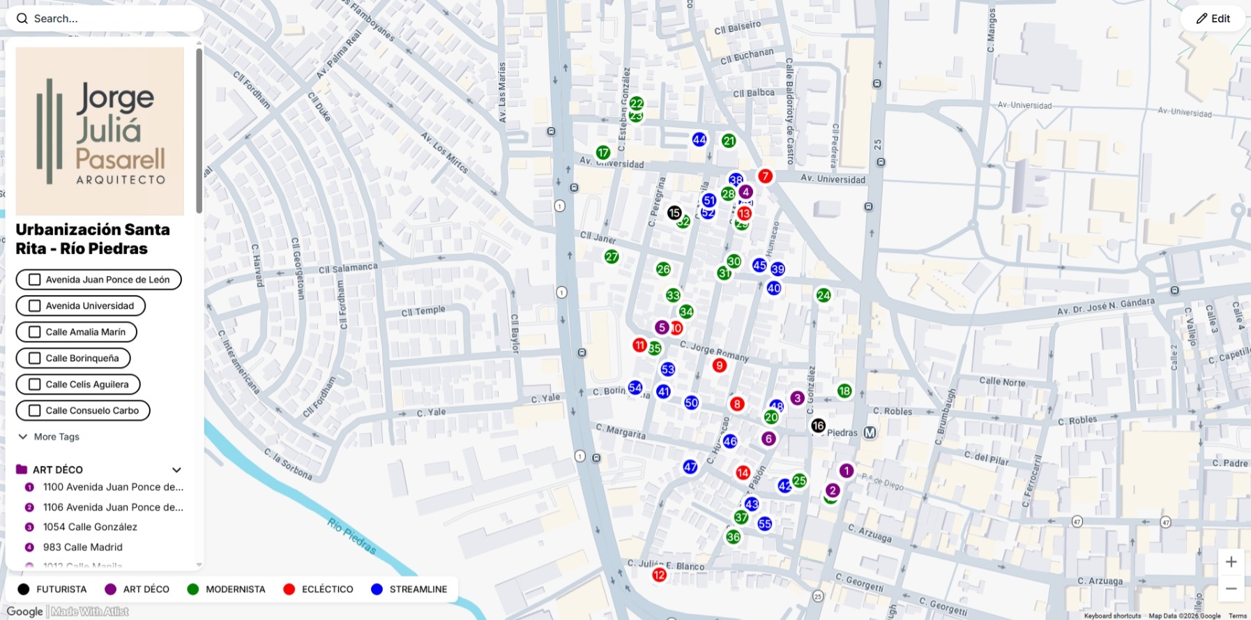 Urbanización Santa Rita - Atlist Facsimile